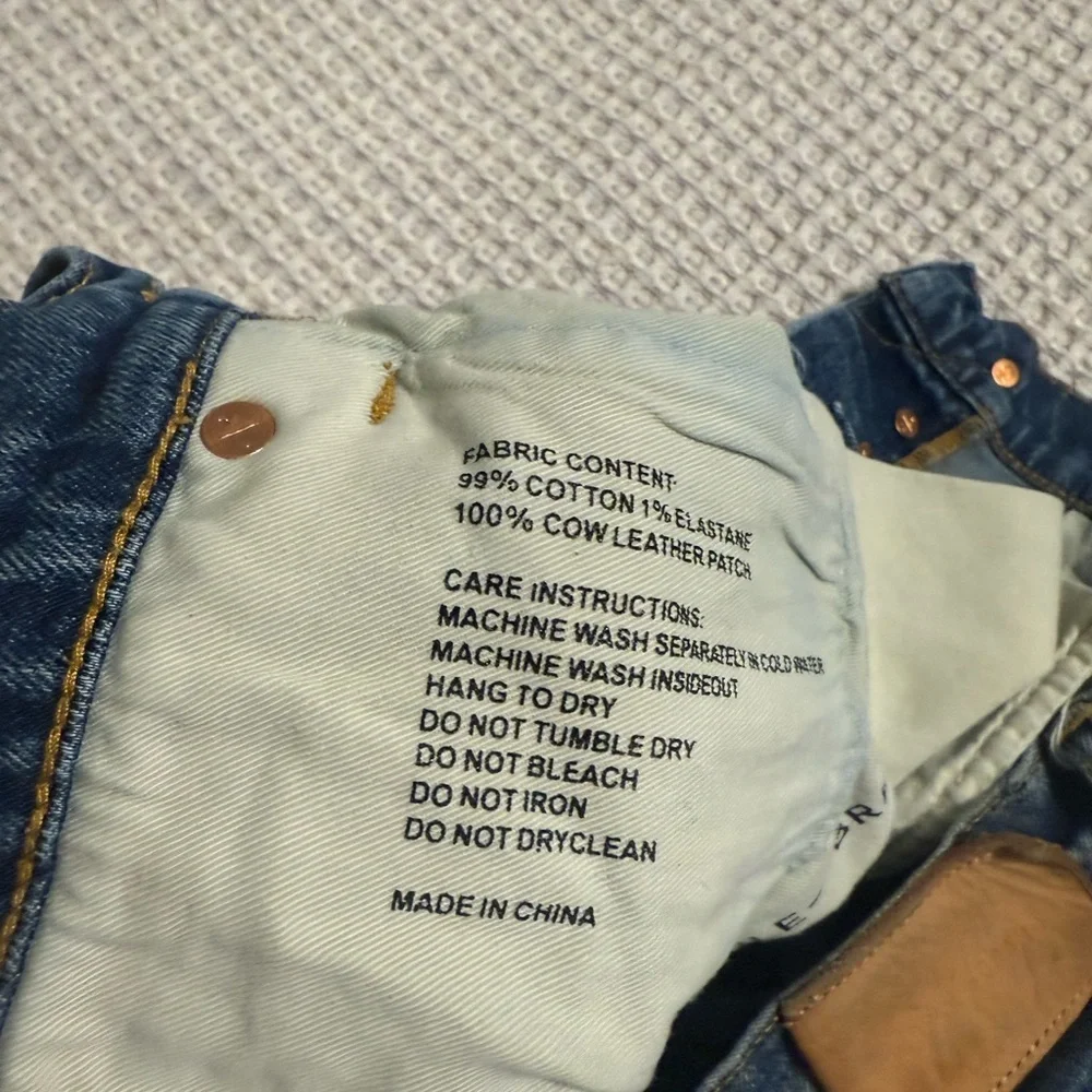 Purple bBrand Distress Skinny Jeans